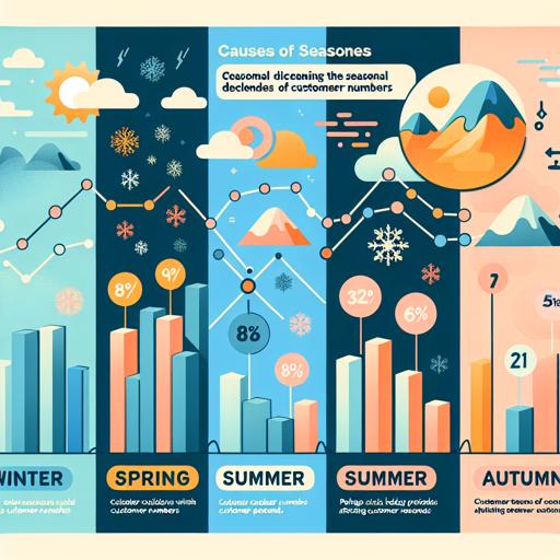 Zrozumienie przyczyn sezonowych spadków liczby klientów